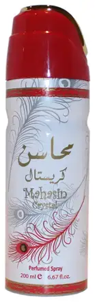 Lattafa Mahasin Crystal by Lattafa DEODORANT SPRAY 6.7 OZ for WOMEN