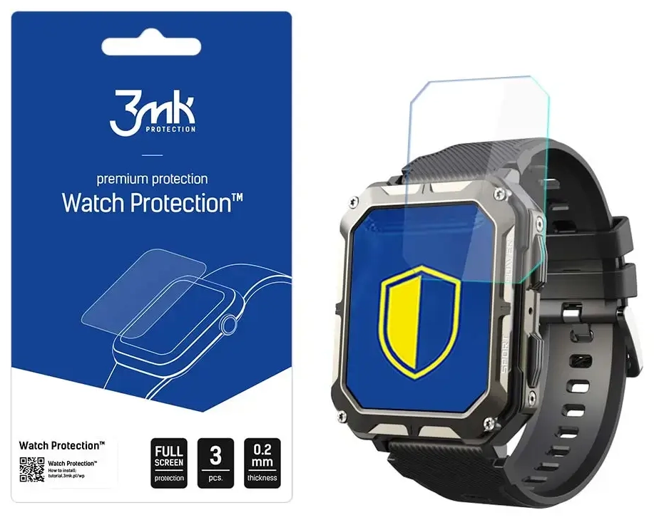 Cubot C20 Pro - 3mk Watch Protection™ v. FlexibleGlass Lite screen protector