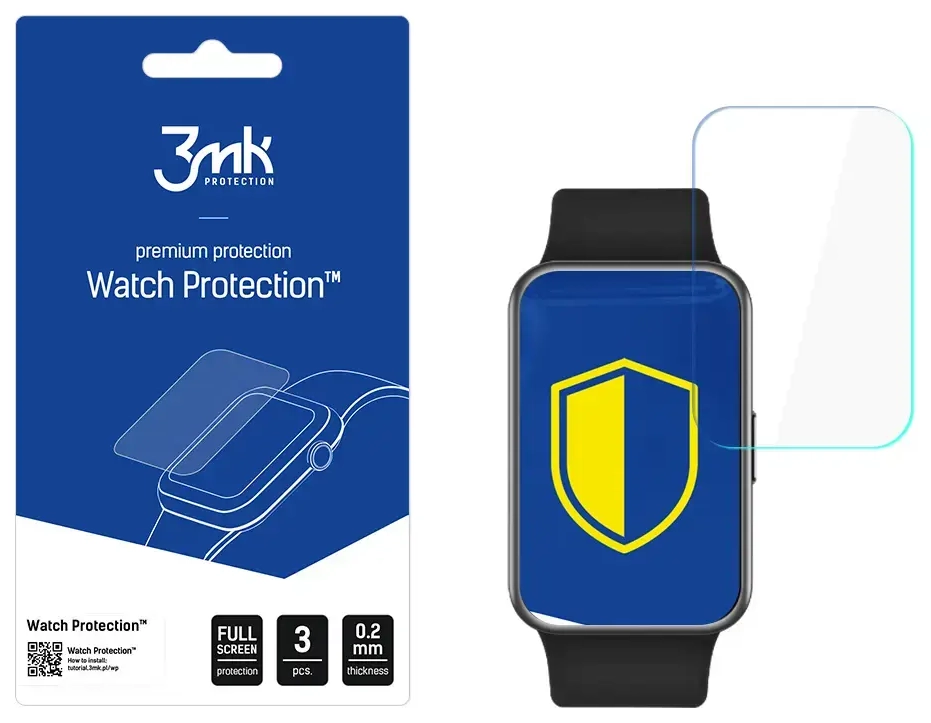 Huawei Watch Fit - 3mk Watch Protection™ v. ARC+ screen protector