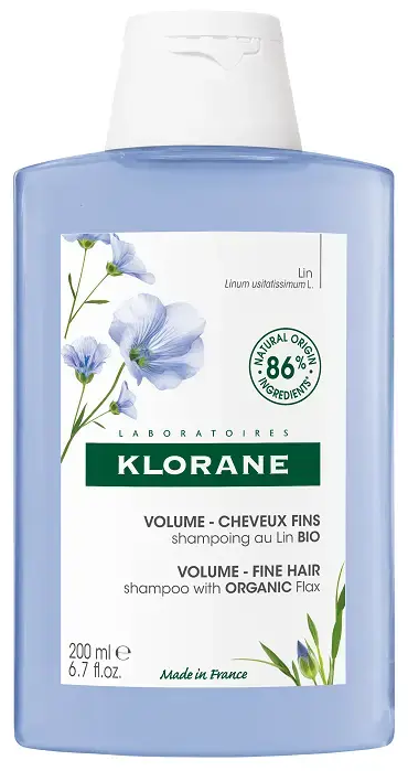 Klorane Lino BIO Volume Shampoo for Fine Hair 200ml