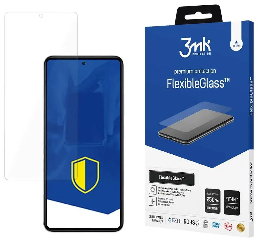 3mk FlexibleGlass™ aizsargstikls telefonam Xiaomi Poco X4 GT 5G