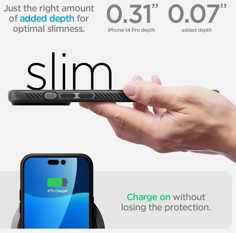 Spigen LIQUID AIR IPHONE 14 PRO MATTE BLACK