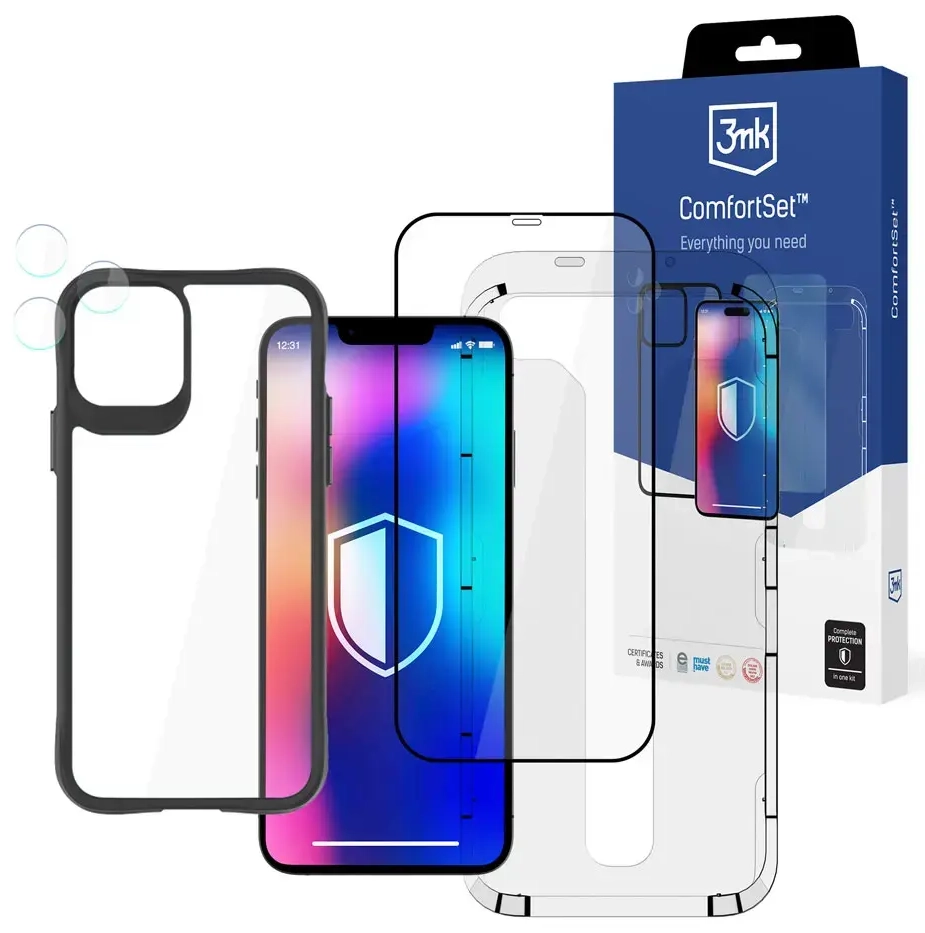 Apple iPhone 11 Pro Max - 3mk Comfort Set 4 in 1