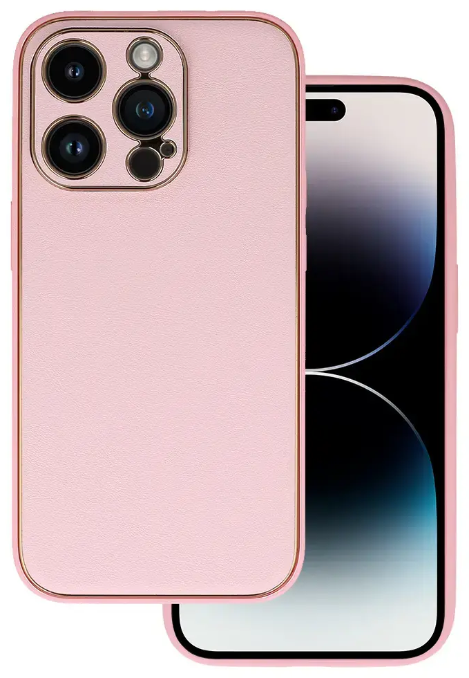 TEL PROTECT Luxury telefono dėklas iPhone 14 Pro rožinis