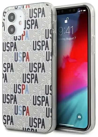 US Polo USHCP12SPCUSPA6 iPhone 12 mini 5,4" biały|white Logo Mania Collection