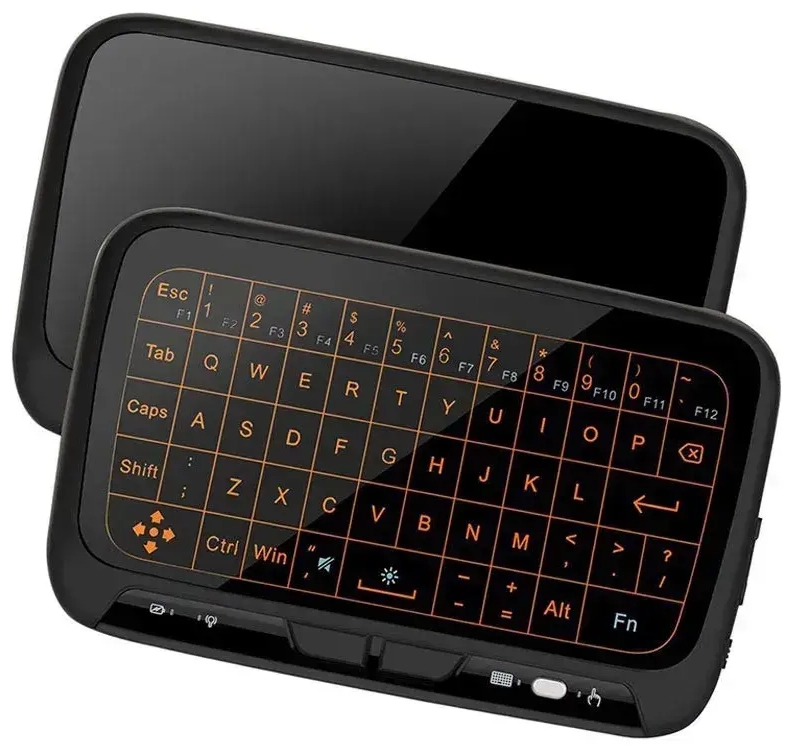Fusion H18+ wireless touch keyboard For  PC | PS4 | XBOX | Smart TV | Android black