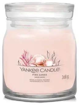 Yankee Candle Pink Sands signature candle medium 368 g