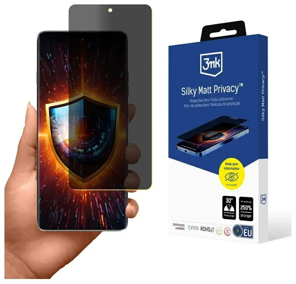 3MK Silky Matt Privacy Film for Motorola Edge 60 Pro