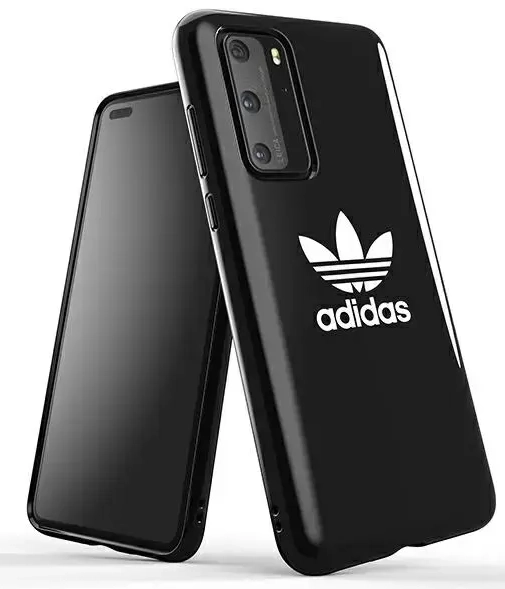 Adidas OR SnapCase Trefoil Huawei P40 czarny|black 41757