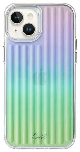 UNIQ dėklas Coehl Linear iPhone 14 6,1" opalo|iridescent
