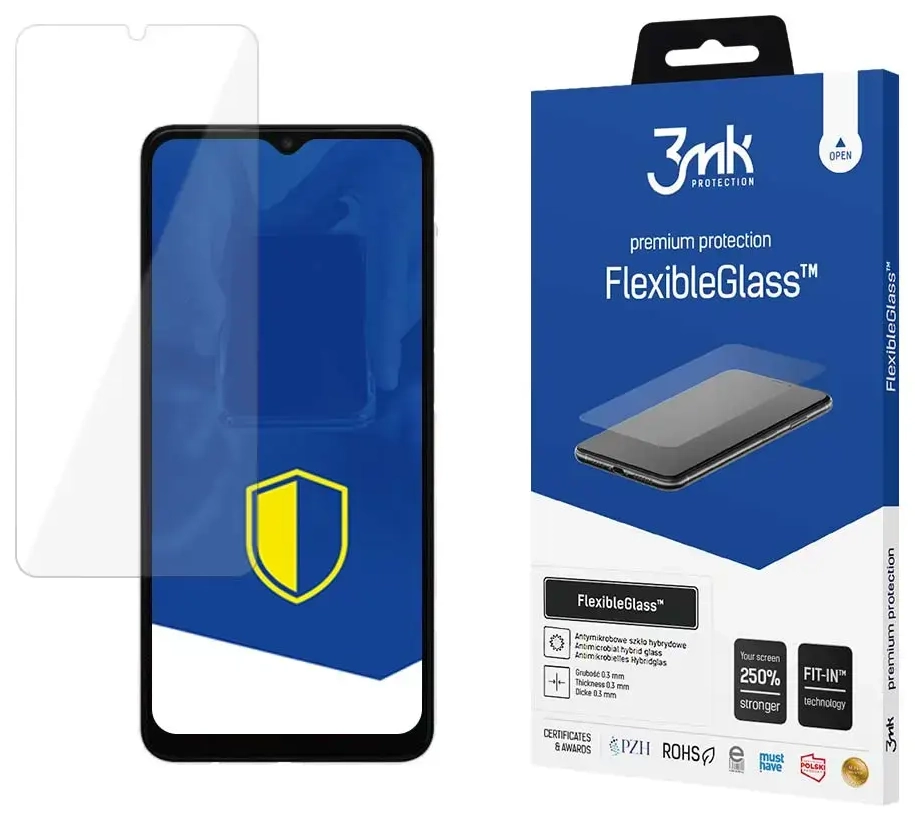 3mk FlexibleGlass aizsargplēve telefona ekrānam Samsung Galaxy A04s (A047)