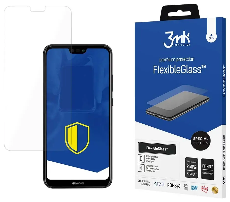 Huawei P20 Lite - 3mk FlexibleGlass™ Special Edition screen protector