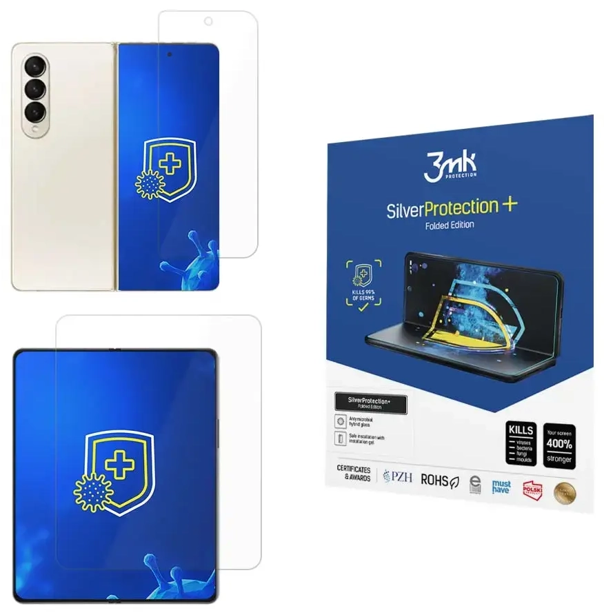 3mk SilverProtection+ Folded Edition aizsargplēve telefona ekrānam Samsung Galaxy Z Fold 4 (F936)