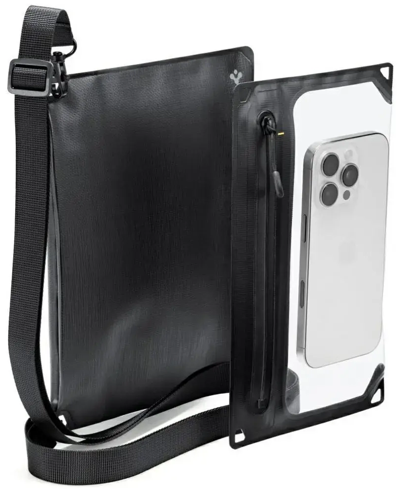 Case Spigen A640 Universal Waterproof Crossbag black