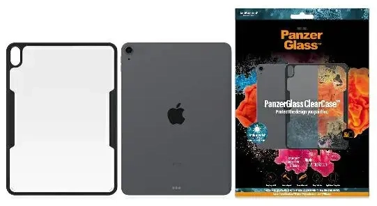 PanzerGlass ClearCase iPad 10.9" 2020 anttibacterial czarny|black