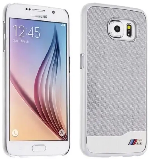Etui hardcase BMW BMHCS6MDCS G920 S6 srebnre|silver
