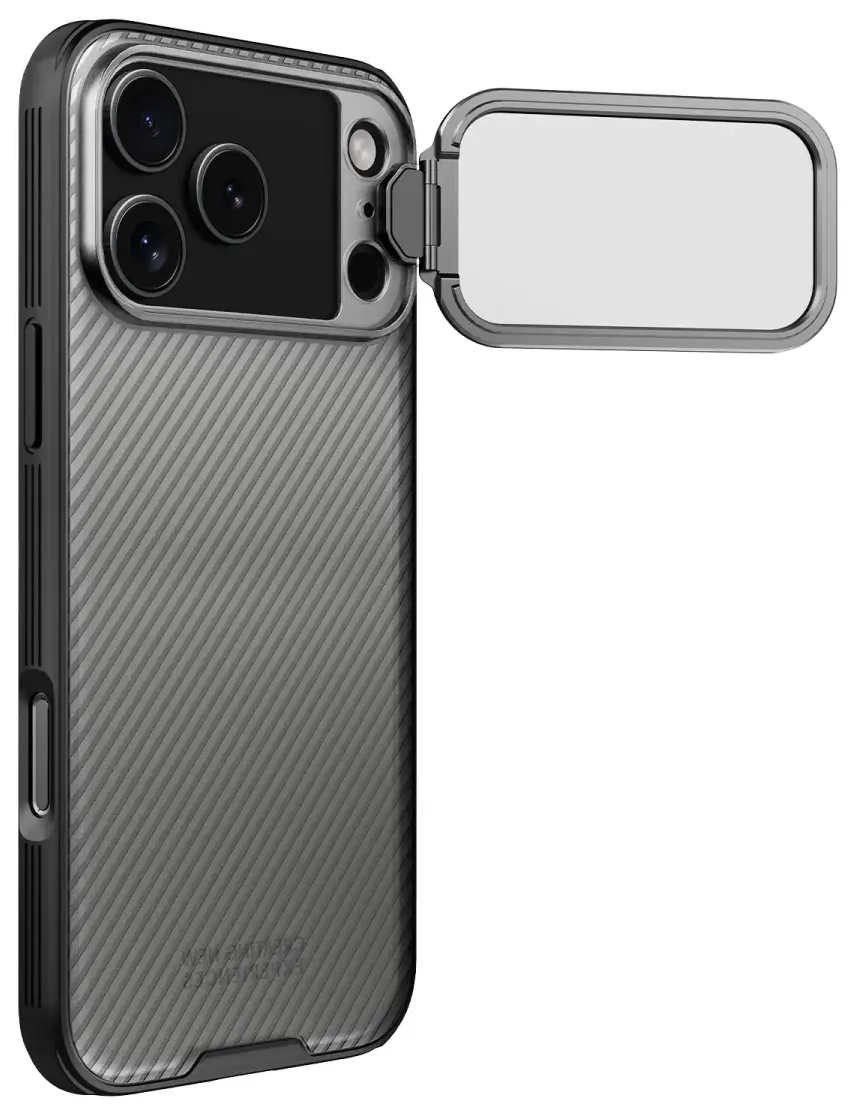 Nillkin CamShield Prop Case for Apple iPhone 17 Pro 17 Pro Max Transparent Black