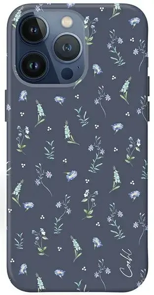 UNIQ etui Coehl Prairie iPhone 15 Pro 6.1"  granatowy|lavender blue