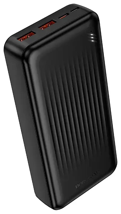 Borofone BJ80A Clever išorinė baterija (powerbank) | 20 000 mAh | 22.5W | PD, QC | USB-A, USB-C | juodas