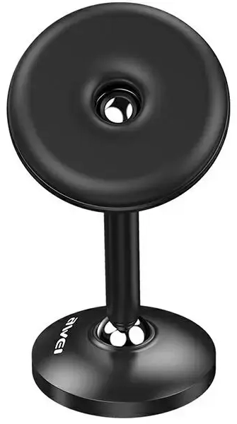 AWEI magnetyczny uchwyt samochodowy X22 na kokpit czarny|black