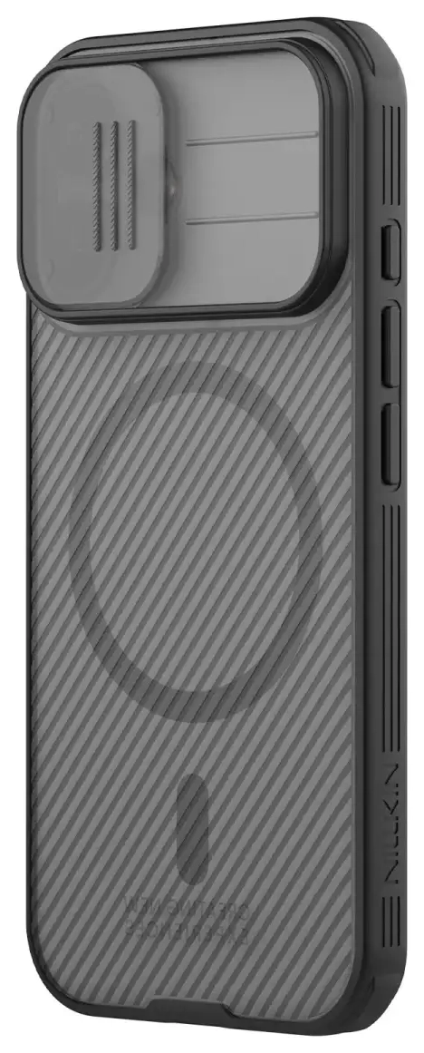 Nillkin CamShield PRO Magnetic Hard Case for Apple iPhone 17 Transparent Black
