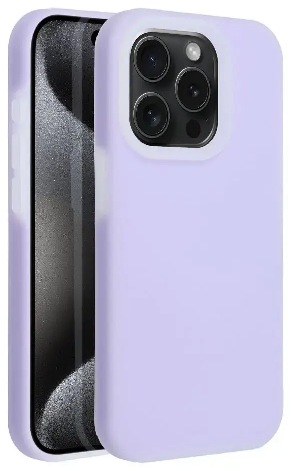 Fusion Candy Силиконовый чехол для Apple iPhone 16 Pro фиолетовый