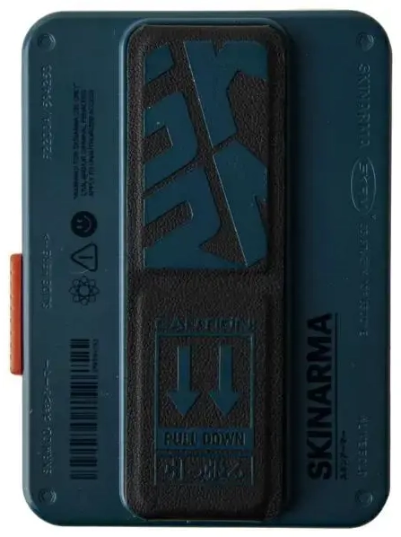 Wallet Skinarma Mirage Spunk Magnetic Grip Stand blue