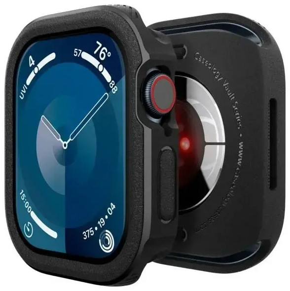 Spigen Caseology Vault Apple Watch 10 46mm czarny|matte black ACS08610