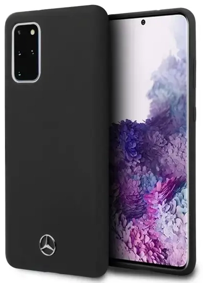 Mercedes MEHCS67SILSB S20+ G985 hard case czarny|black Silicone Line