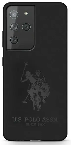 US Polo USHCS21LSLHRTBK S21 Ultra G998 czarny|black Silicone On Tone