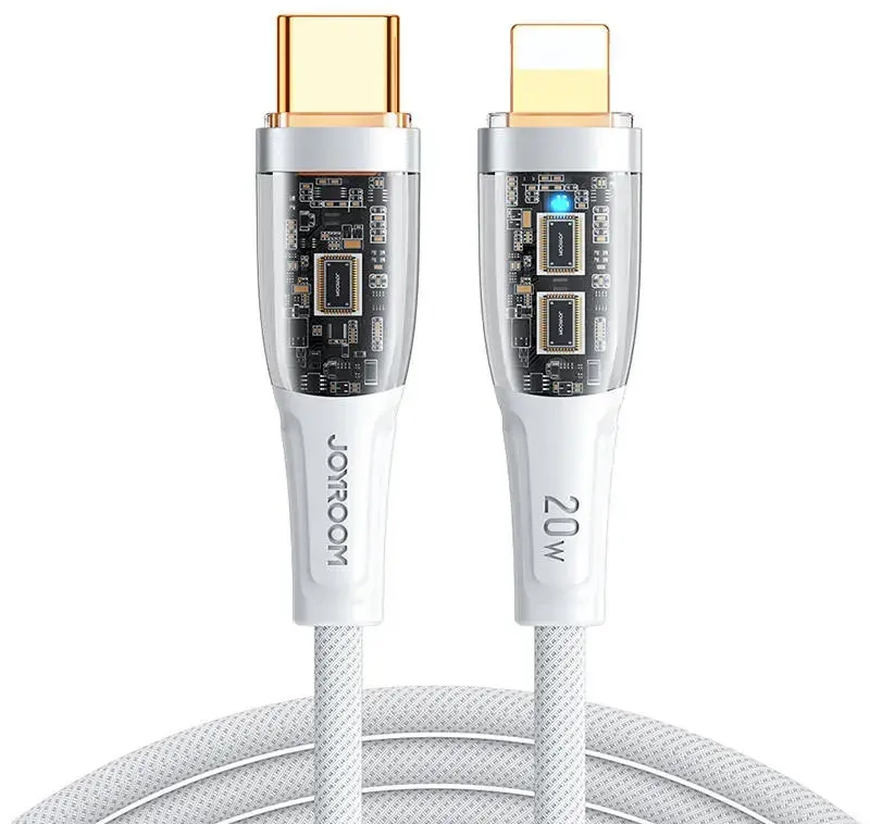 Joyroom S-CL020A3 провод для передачи данных и зарядки | USB-C на Lightning | 20W | 1.2m | белый