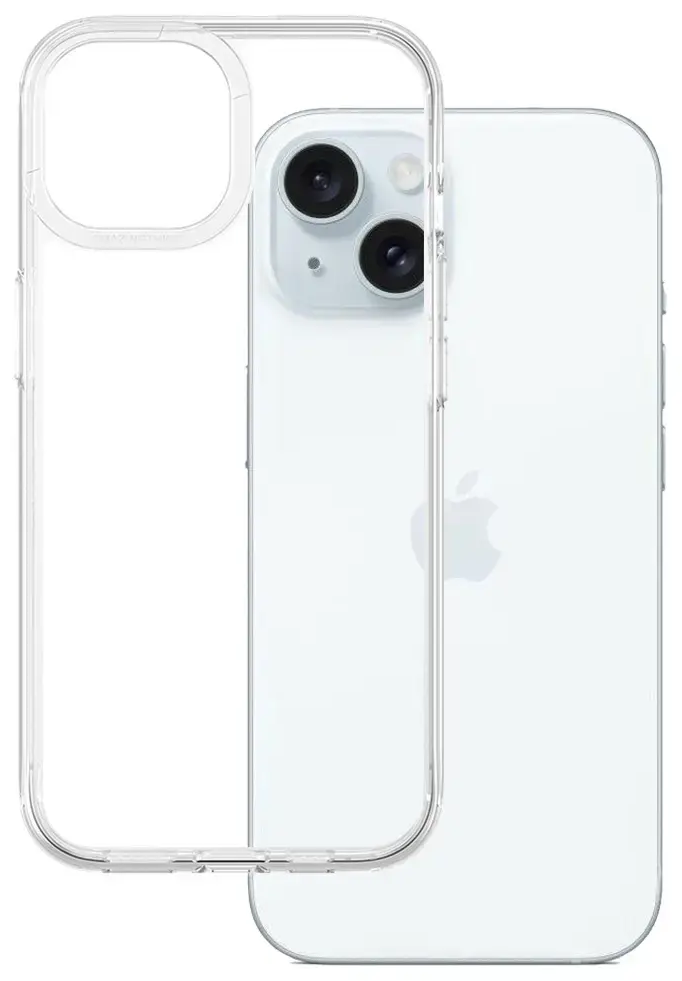 Amazing Thing Titan Edge чехол для телефона iPhone 15 Plus прозрачный
