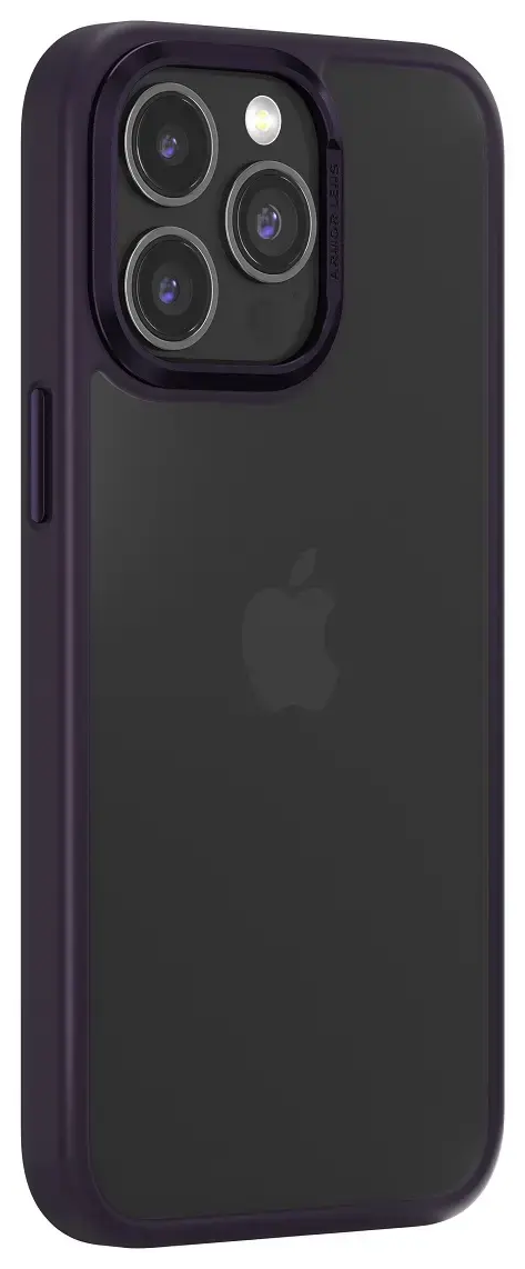 Comma Joy Elegant чехол для телефона iPhone 15 Pro Max фиолетовый