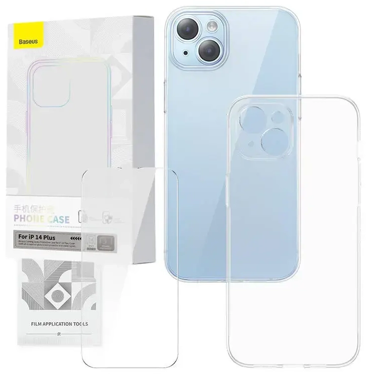 Baseus Corning aizsargstikls telefonam iPhone 14 Plus