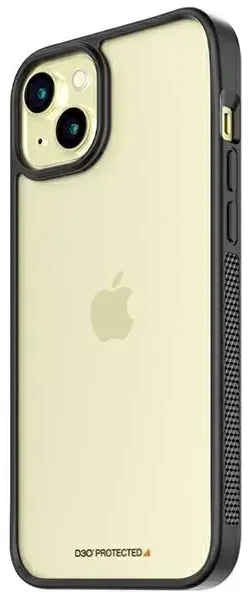 PanzerGlass ClearCase iPhone 15 Plus 6.7" D3O 2xMilitary grade czarny|black 1178