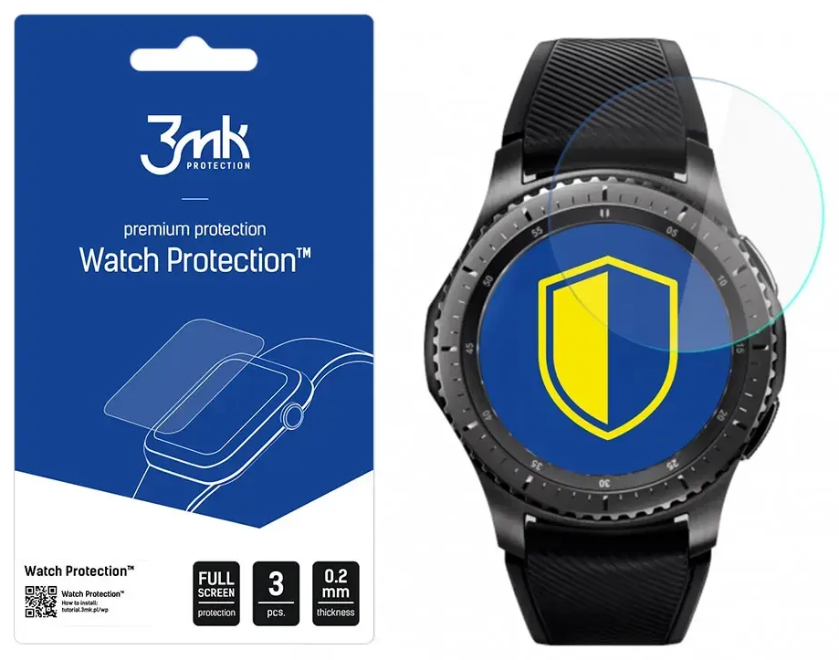 3Mk hybrid screen protector Samsung Gear S3 SM-R760