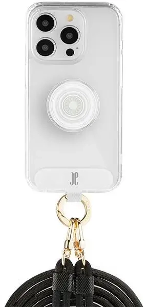 Etui JE 3in1 PopGrip iPhone 15 Pro 6.1" przezroczysty|clear 30525 (Just Elegance)