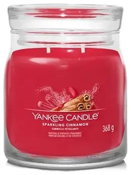 Yankee Candle Sparkling Cinnamon kvapioji žvakė vidutinė 368 g