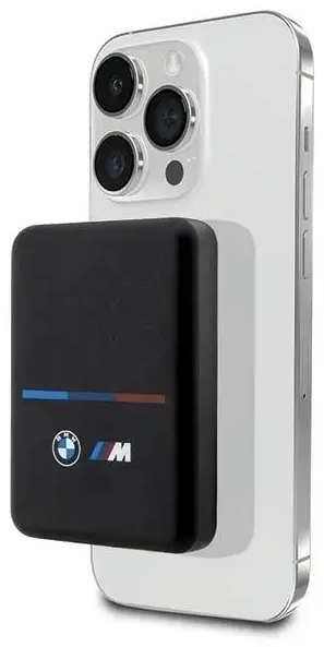 Внешний аккумулятор (powerbank) BMW M Collection BMPBMS5K22PGVK | 5 000 мА·ч | 15 Вт | USB-C, MagSafe | чёрный