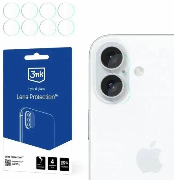 3MK Lens Protect iPhone 16 6.1" Camera Lens Protection 4 pcs