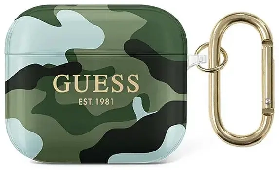 Guess GUA3UCAMA AirPods 3 cover zielony|khaki Camo Collection