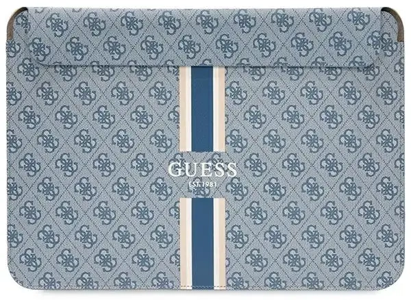 Guess Sleeve GUCS14P4RPSB 14" niebieski| blue 4G Printed Stripes
