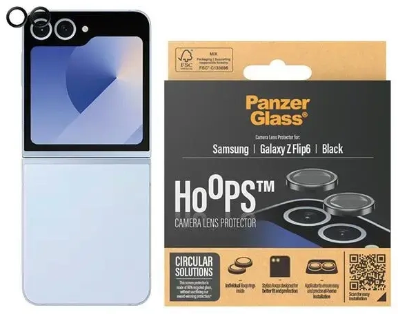 PanzerGlass Hoops Camera Sam Z Flip6 F741 7372 camera lens protector hoop optic rings