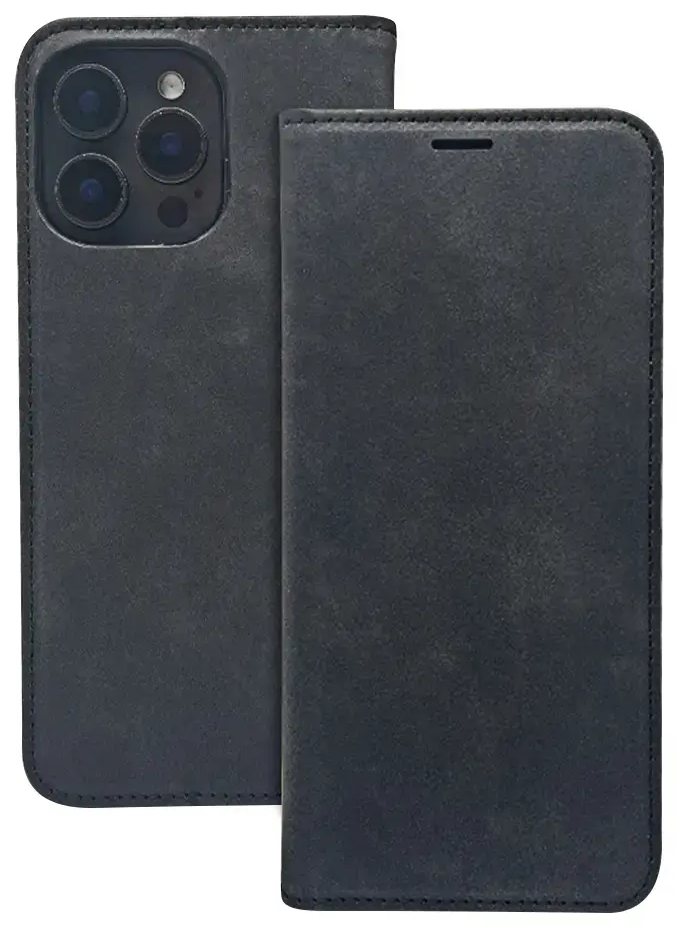 Smart Suede case for Samsung Galaxy A14 4G / A14 5G black