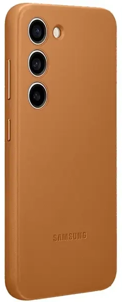 EF-VS916LAE Samsung Leather Cover for Galaxy S23+ Camel