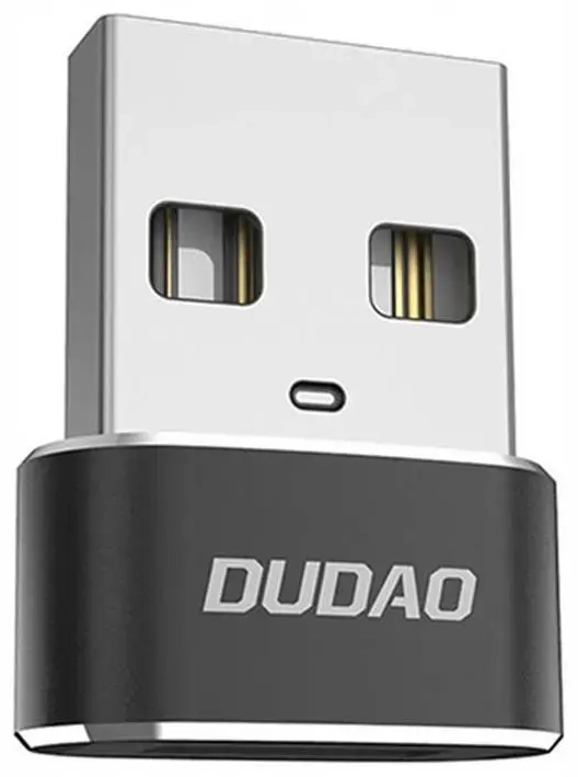 Adapteris „Dudao L16AC“ USB-C į USB (juodas)
