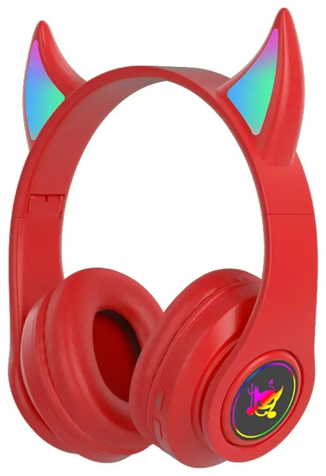 Goodbuy Devil juhtmevabad kõrvaklapid lastele | bluetooth 5.0 | punased