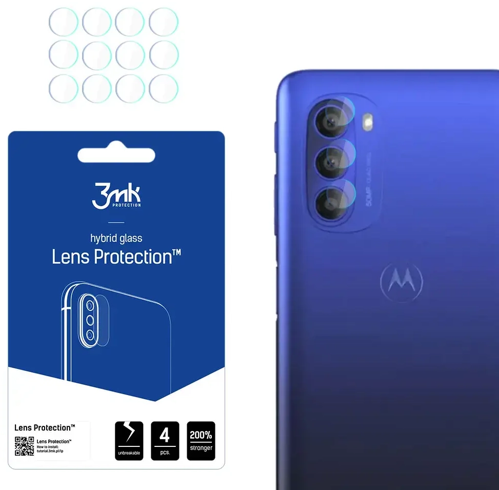 Motorola Moto G51 5G - 3mk Lens Protection™ screen protector