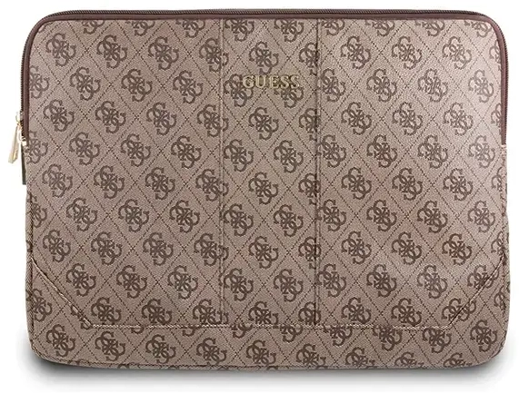 Guess sleeve GUCS134GB 13" brown 4G Uptown