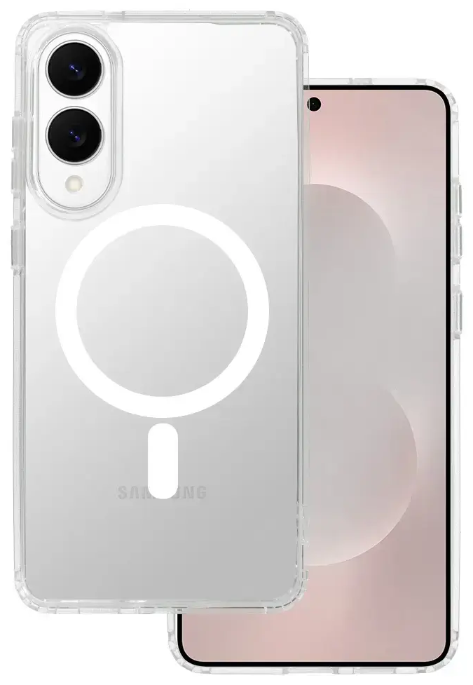Acrylic Magsafe Case for Samsung Galaxy S25 Edge transparent